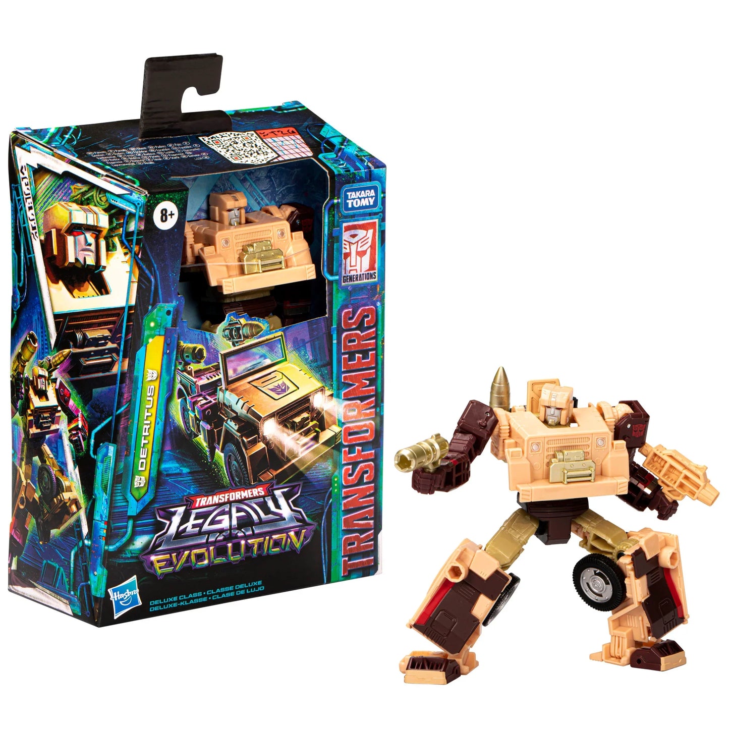Transformers: Legacy Evolution - Deluxe Class Detritus Action Figure (F7202)