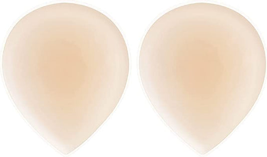 2pcs Camel Toe Concealer Reusable Invisible Adhesive Silicone Guard for Women Anti Camel Toe Pads for Swimsuit, Yoga Pants, Bikini