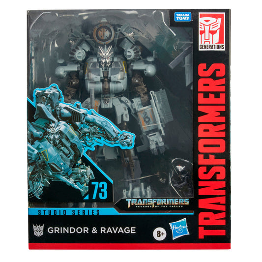 Transformers Studio Series #73 Revenge of the Fallen: Leader Grindor & Ravage (F0716) Action Figures LOW STOCK