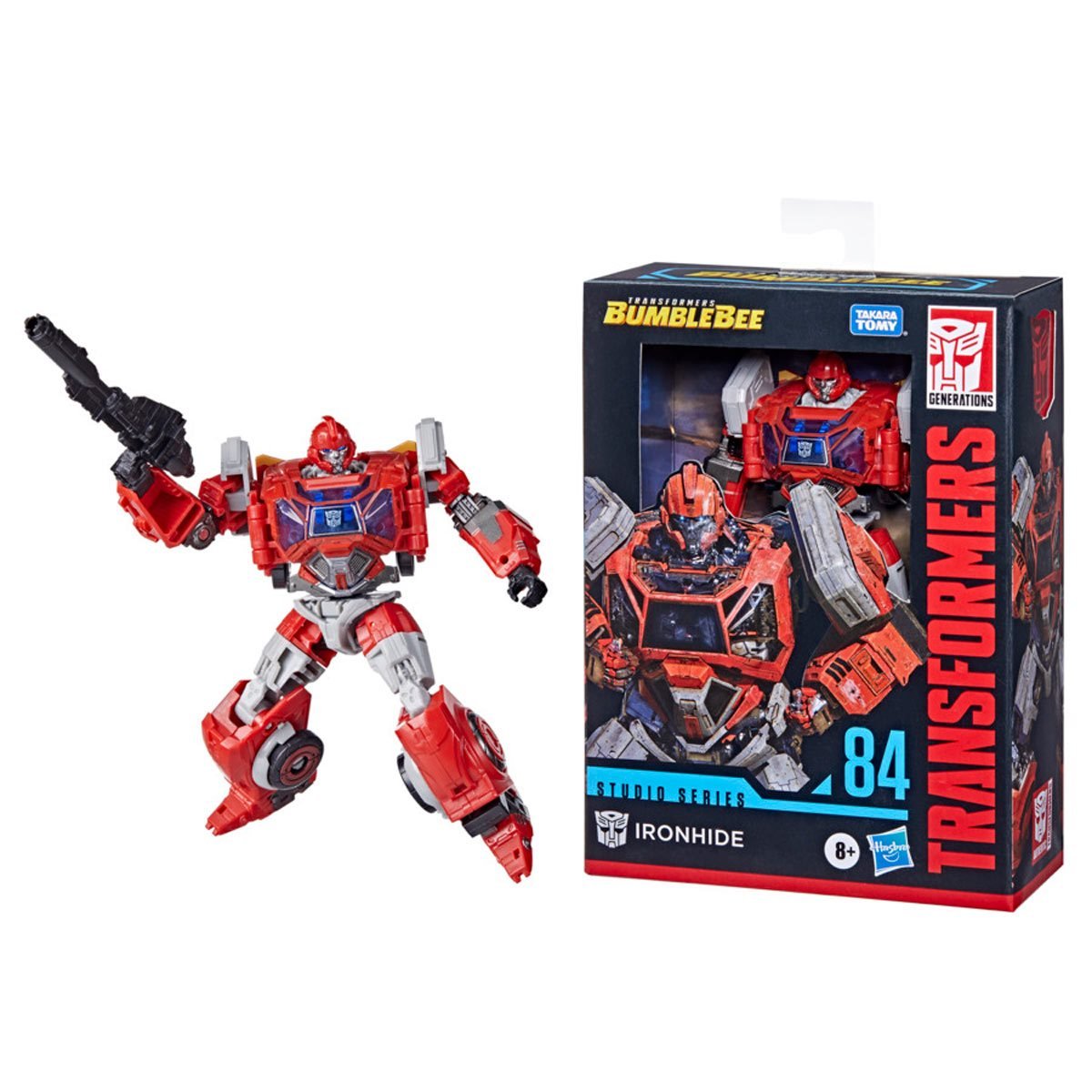 Transformers - Studio Series 84 - Bumblebee Movie - Deluxe Class - Ironhide Action Figure (F3171)