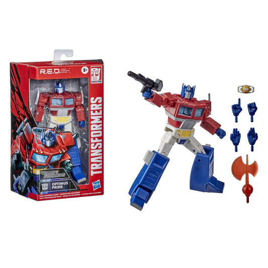 Transformers - R.E.D. [Robot Enhanced Design] - Optimus Prime Action Figure (E7845) LOW STOCK