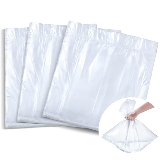 100 Pcs Disposable Foot Tub Liner Portable Bath Basin Bags Plastic Pedicure Spa Bags Thin Large Foot Bath Liners Disposable Pedicure Liners for Foot Pedicure Spa Hotel Home Use, 25 x 23 Inches