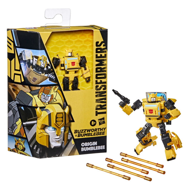 Transformers - Buzzworthy Bumblebee - Origin Bumblebee Exclusive Action Figure (F1623) LOW STOCK