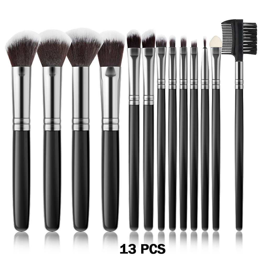 13/32PCS Soft Fluffy Makeup Brushes Set