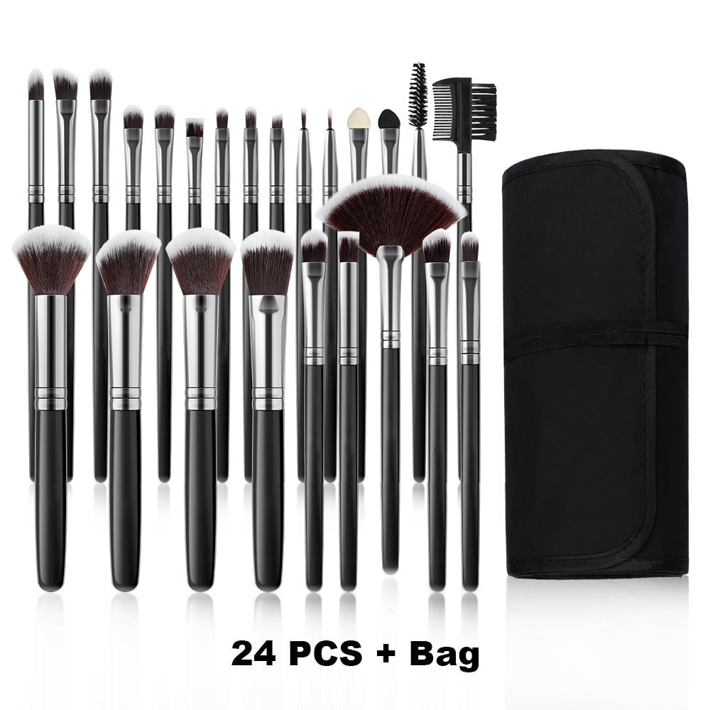 13/32PCS Soft Fluffy Makeup Brushes Set
