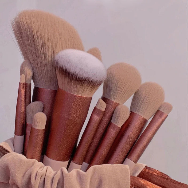 8/13pcs Soft Fluffy Makeup Brushes Set