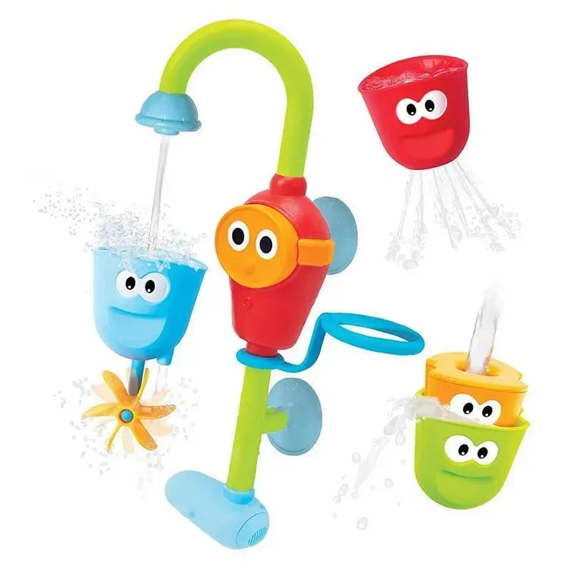 Yookidoo Flow 'N' Fill Spout Stackable Cups and Waterfall Spout